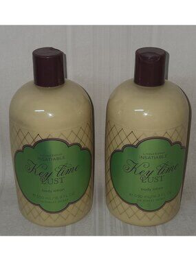 Victoria's Secret INSATIABLE Key Lime LUST  Body Lotion 16.9  fl.oz Lot of 2